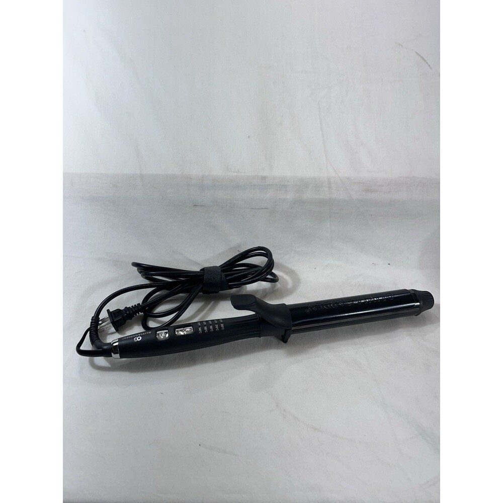 Olivia Garden Titanium+Ion Pro Curling Iron Black 5” Barrel 285-455 F Swivel